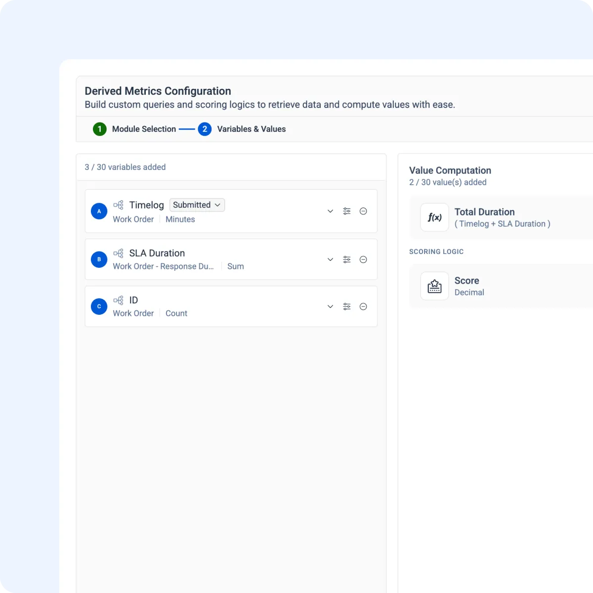 Open derived metrics in analytics and create a metric and snap a screenshot