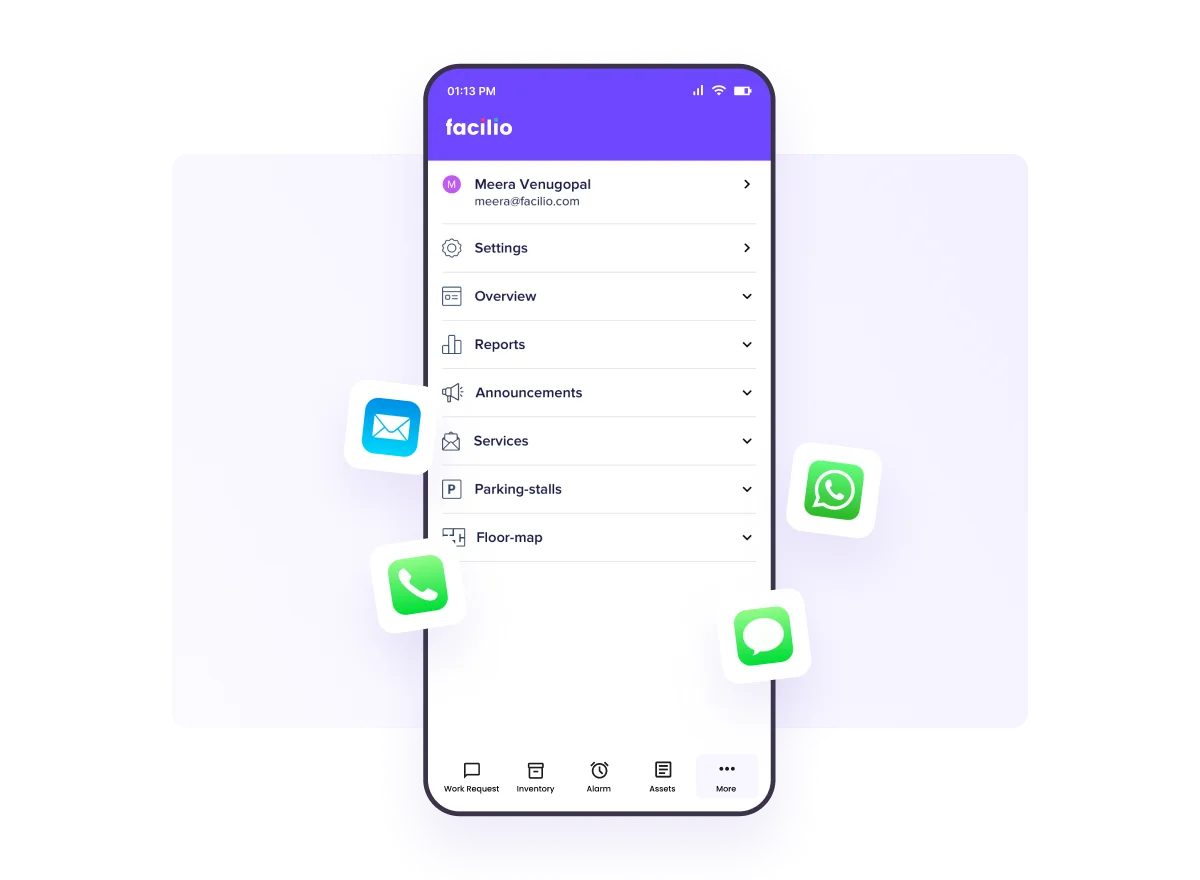 Automate complex workflows to cater to every tenants needs quickly with centralized help desk for service requests, work orders, announcements, and more
