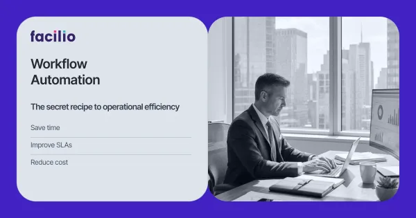 Manager using workflow automation tools to improve efficiency and SLAs.